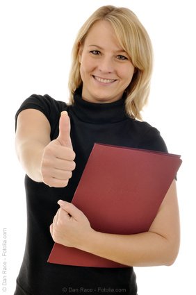 Perfekte Bewerbungsmappe © Dan Race - Fotolia.com